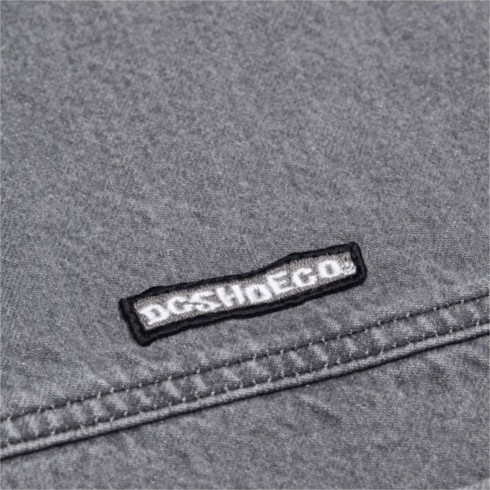 2026 DC Shoes Mens Ethos Denim Trucker Jacket EDYJK03271 - Medium Grey